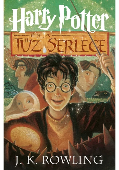  Harry Potter és a Tűz Serlege - kemény táblás  J. K. Rowling