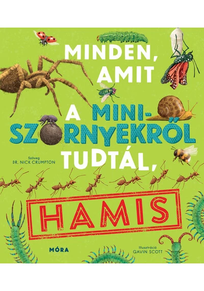 Minden, amit a miniszörnyekről tudtál, hamis dr. Nick Crumpton, konyvaruhaz.eu, 