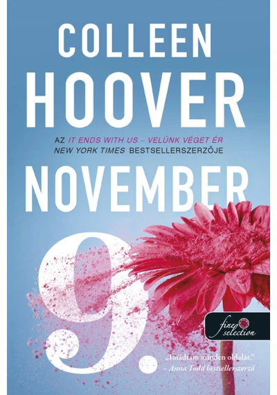 November 9. Colleen Hoover, topbook, konyvaruhaz.eu, 