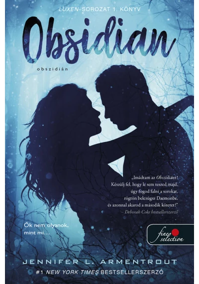 Obsidian - Obszidián - Luxen 1. J. L. Armentrout, konyvaruhaz.eu, 