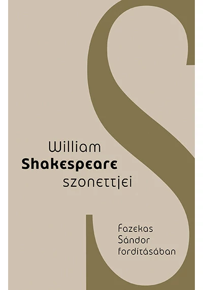 William Shakespeare szonettjei Fazekas Sándor, topbook, konyvaruhaz.eu, 