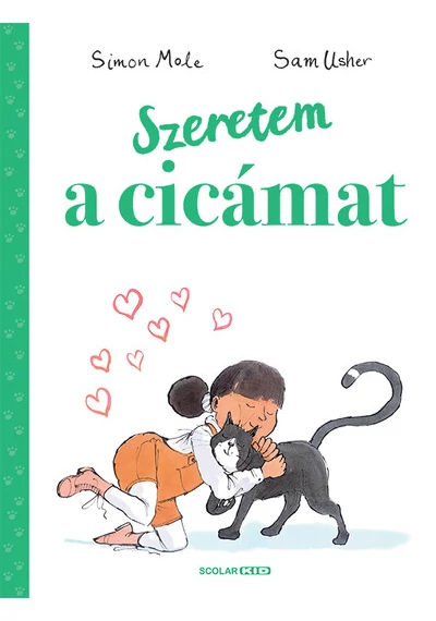 Szeretem a cicámat Sam Usher, Simon Mole, topbook, konyvaruhaz.eu, 