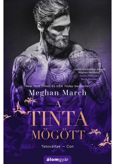 A tinta mögött - Tetováltak 2. Meghan March, topbook, konyvaruhaz.eu, 