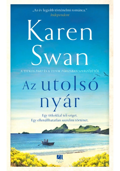 Az utolsó nyár - A vad sziget-sorozat Karen Swan, topbook, konyvaruhaz.eu, 