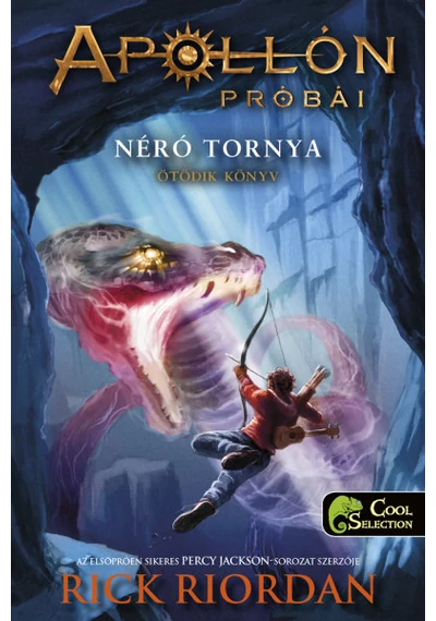 Apollón próbái 5. Néró tornya Rick Riordan, topbook, konyvaruhaz.eu, 