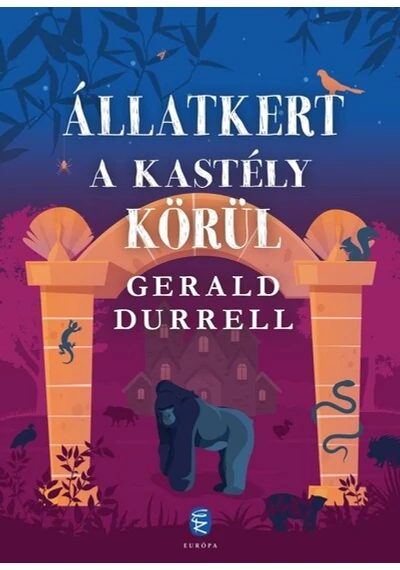 Állatkert a kastély körül Gerald Durrell, topbook, konyvaruhaz.eu, 