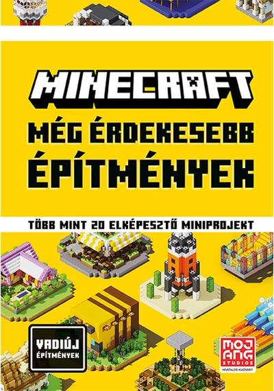 Minecraft: Még érdekesebb építmények - Több mint 20 elképesztő miniprojekt (új kiadás), topbook, konyvaruhaz.eu, 