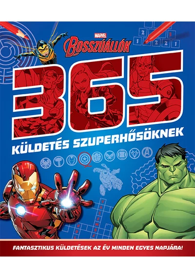 MARVEL Bosszúállók - 365 küldetés szuperhősöknek