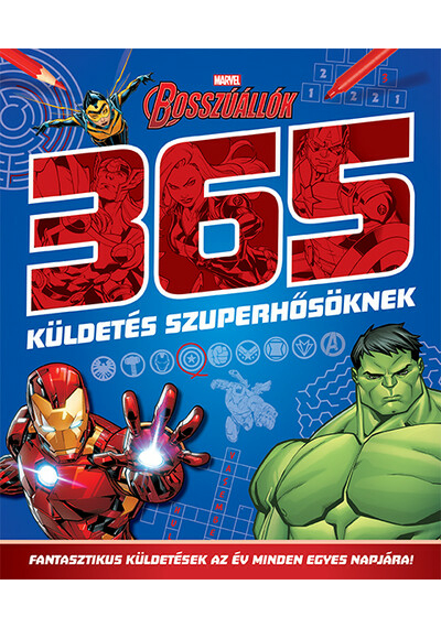 MARVEL Bosszúállók - 365 küldetés szuperhősöknek