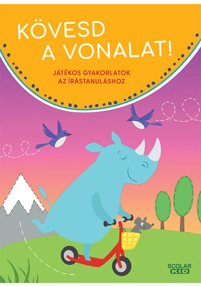 Kövesd a vonalat! - Játékos gyakorlatok az írástanuláshoz Britta Zimmermann