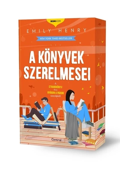 A könyvek szerelmesei - Romkom-sorozat (éldekorált) Emily Henry