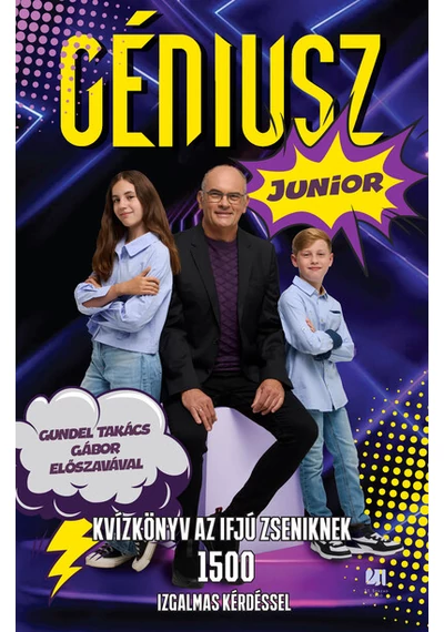 Géniusz Junior Kvízkönyv Glózik Tamás