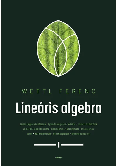 Lineáris algebra Wettl Ferenc