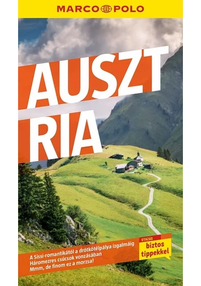 Ausztria - Marco Polo, utikönyv, könyvesbolt, könyváruház,