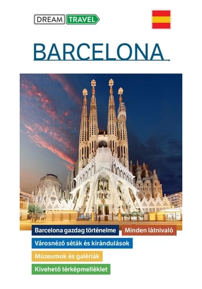Barcelona útikönyv - kivehető térképmelléklettel Dr. Somorjai Ferenc, könyváruház, könyvesbolt, útikönyv, 