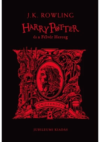 Harry Potter és a Félvér Herceg - Griffendéles kiadás J. K. Rowling, konyvaruhaz.eu, könyvesbolt, 