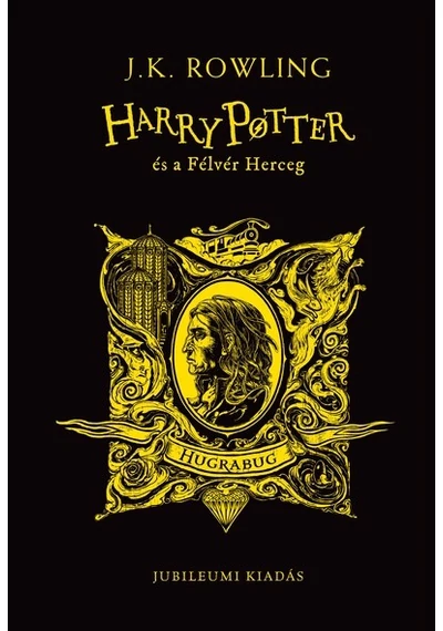 Harry Potter és a Félvér Herceg - Hugrabugos kiadás  J. K. Rowling, konyvaruhaz.eu, könyvesbolt, 