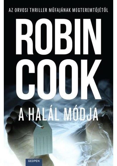 A halál módja Robin Cook, konyvaruhaz.eu, könyvesbolt, 