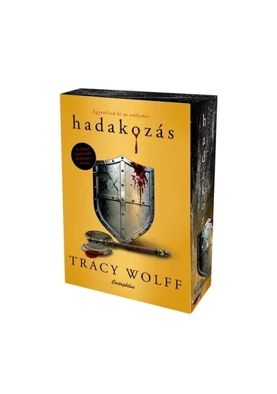 Hadakozás (éldekorált) Tracy Wolff, konyvaruhaz.eu, sikerkönyvek, 