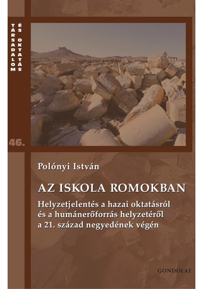 Az iskola romokban  Polónyi István, könyváruház, könyvesbolt, jókönyv,