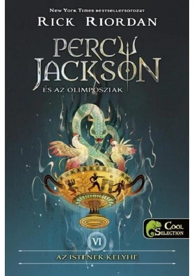 Az istenek kelyhe - Percy Jackson és az olimposziak 6. (kemény) Rick Riordan, konyvaruhaz.eu, könyvesbolt, 