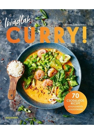 Imádlak, Curry! Sabrina Sue Daniels, konyvaruhaz.eu, könyvesbolt, 