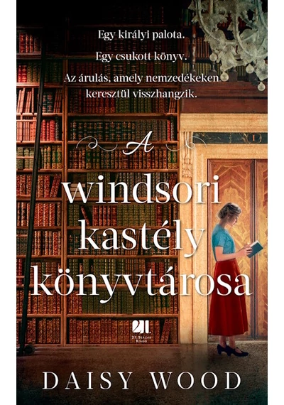 A windsori kastély könyvtárosa Daisy Wood, konyvaruhaz.eu, könyvesbolt, 