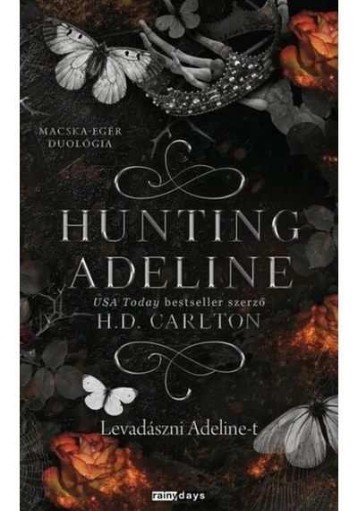 Hunting Adeline - Levadászni Adeline-t - (Különleges kiadás) H.D. Carlton, könyvesbolt, könyváruház, könyv, 