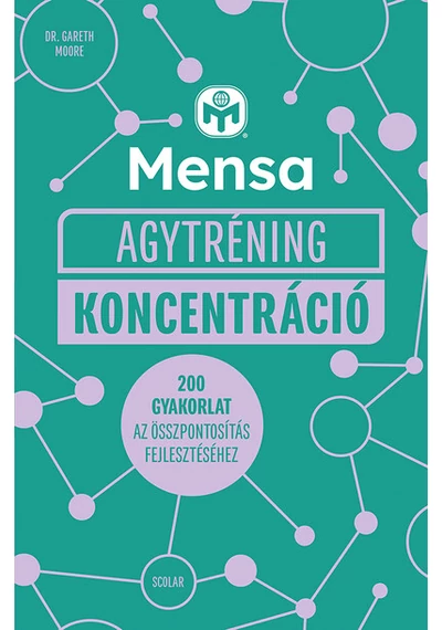 Mensa Agytréning - Koncentráció Dr. Gareth Moore, konyvaruhaz.eu, könyvesbolt, 