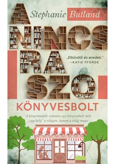 A Nincs Rá Szó könyvesbolt Stephanie Butland, konyvaruhaz.eu, sikerkönyvek, 