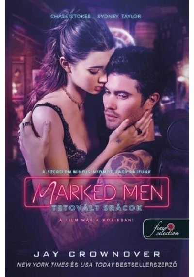 Marked Men - Tetovált srácok (filmes borító) Jay Crownover, konyvaruhaz.eu, sikerkönyvek, 