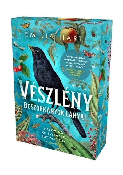 Vészlény - Boszorkányok lányai (éldekorált) Emilia Hart, jókönyv, könyváruház,