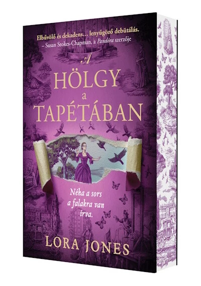 A hölgy a tapétában (éldekorált) Lora Jones