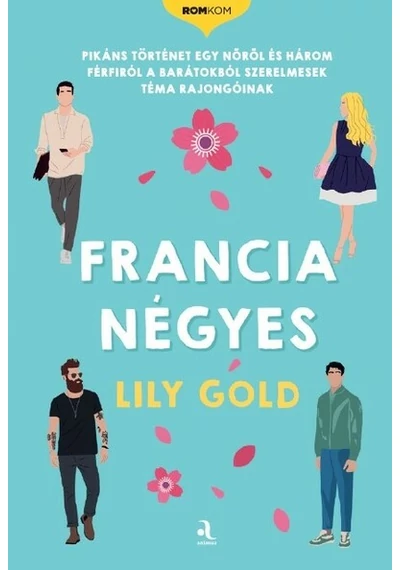 Francia négyes - Romkom-sorozat Lily Gold, konyvaruhaz.eu, sikerkönyvek, 