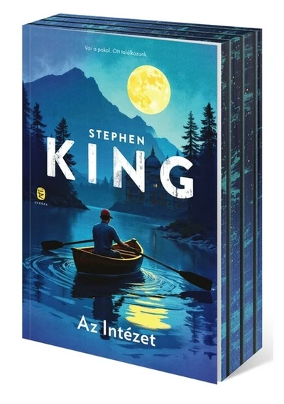 Az intézet (éldekorált) Stephen King, konyvaruhaz.eu, sikerkönyv,