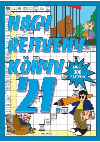 Nagy rejtvénykönyv 21, konyvaruhaz.eu, sikerkönyvek, 