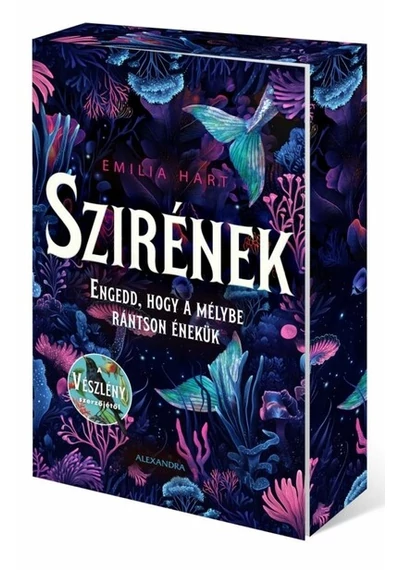 Szirének (éldekorált) Emilia Hart, konyvaruhaz.eu, sikerkönyvek, 