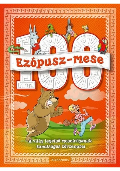 100 Ezópusz-mese Válogatás, konyvaruhaz.eu, sikerkönyv, mesekönyv, 