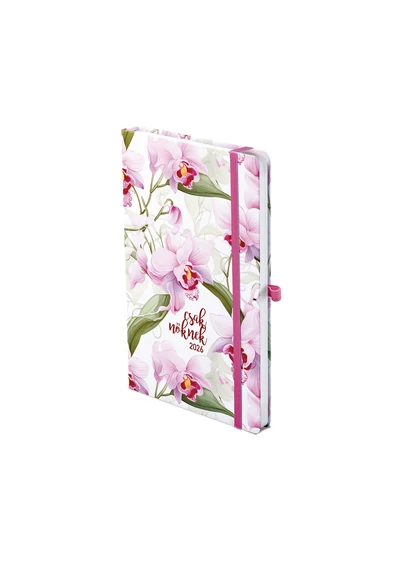 Csak nőknek - tervező naptár orchidea - 2026  Csak nőknek - tervező naptár orchidea - 2026