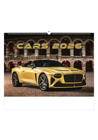 Cars falinaptár - 2026