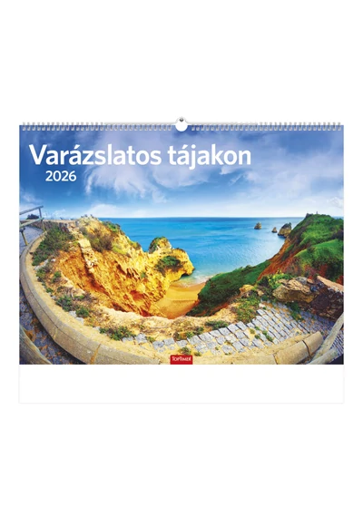 Varázslatos tájakon falinaptár - 2026
