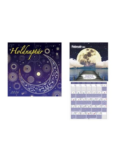 Holdnaptár falinaptár - 2026