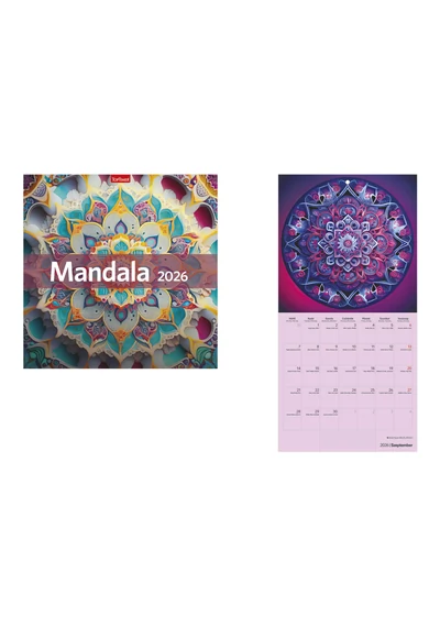Mandala falinaptár - 2026