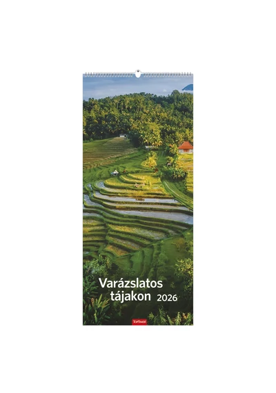 Varázslatos tájakon falinaptár - 2026