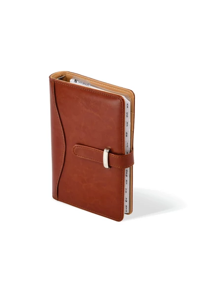 S437 gyűrűs kalendárium, filofax, 