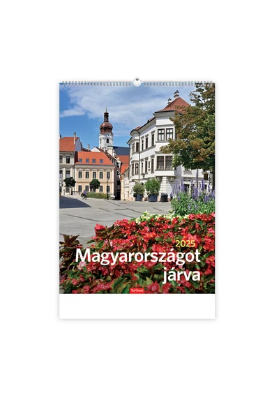 Magyarországot járva fali naptár 2025