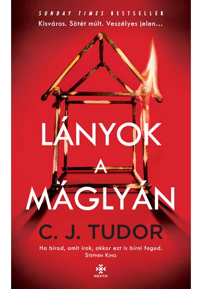 Lányok a máglyán C. J. Tudor, topbook, konyvaruhaz.eu, 