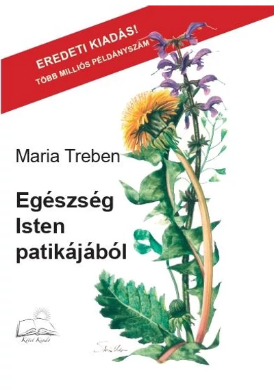 Egészség Isten patikájából  Maria Treben, topbook, konyvaruhaz.eu, 