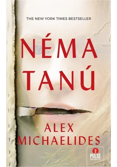 Néma tanú – Filmes borítóval Alex Michaelides, topbook, konyvaruhaz.eu, 