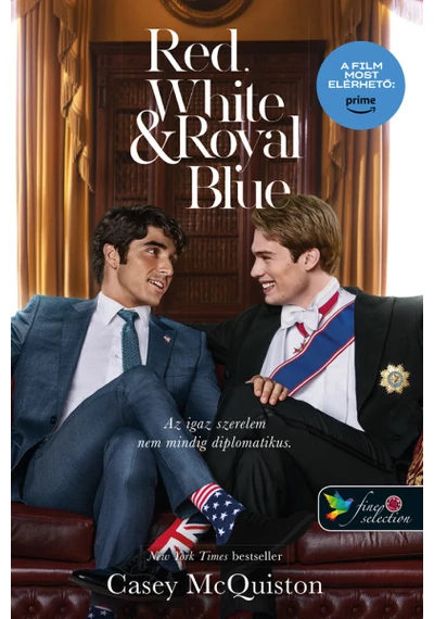 Red, White &amp; Royal Blue - Vörös, fehér és királykék Casey McQuiston, topbook, konyvaruhaz.eu, 